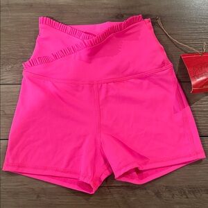 Tiger Friday NWT Bright Pink Athletic Shorts